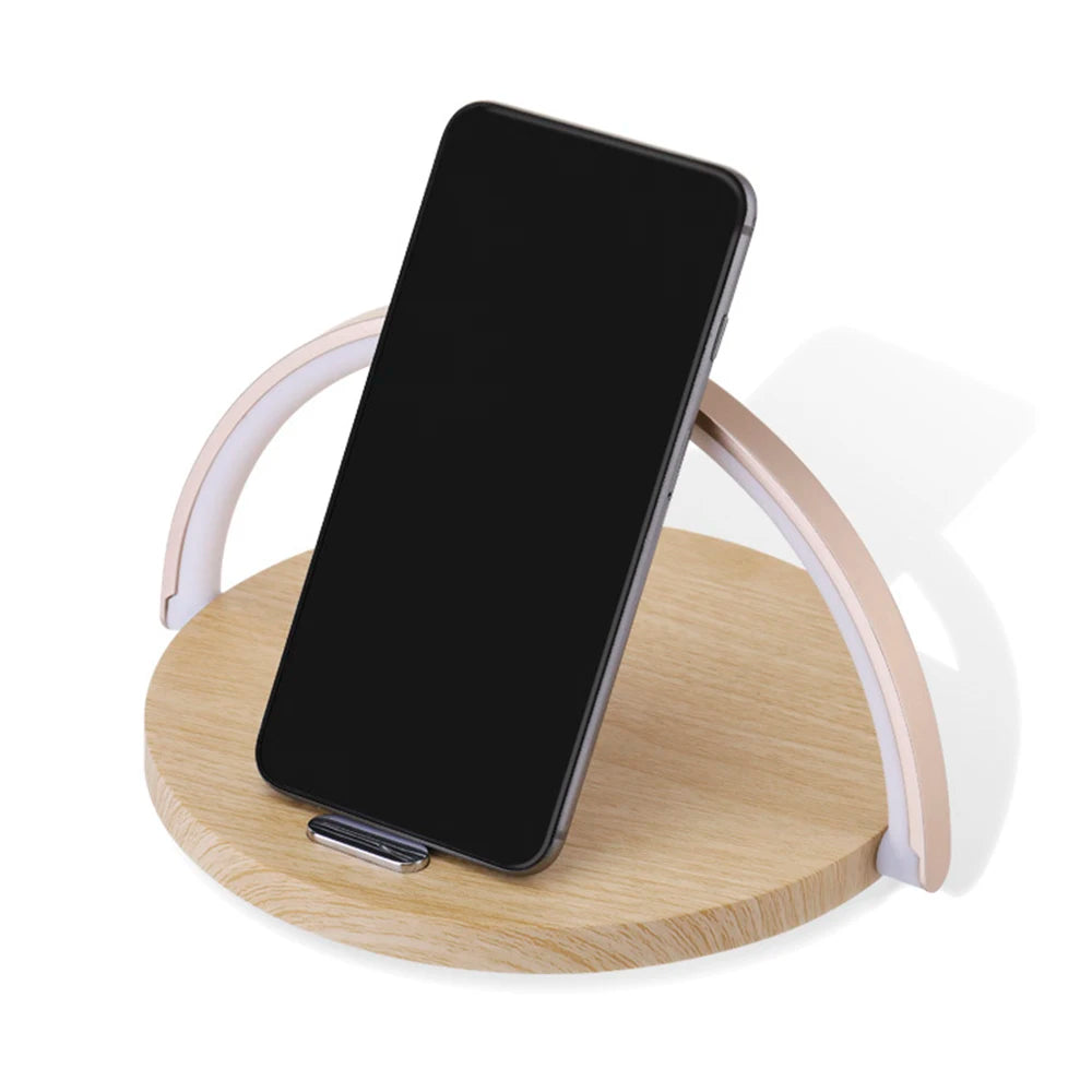 Qi-Enabled Charger Lamp