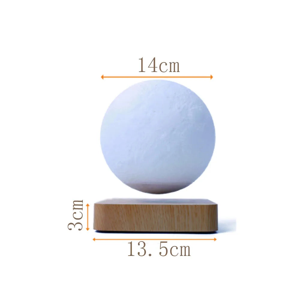 Night Light Levitating Moon Lamp