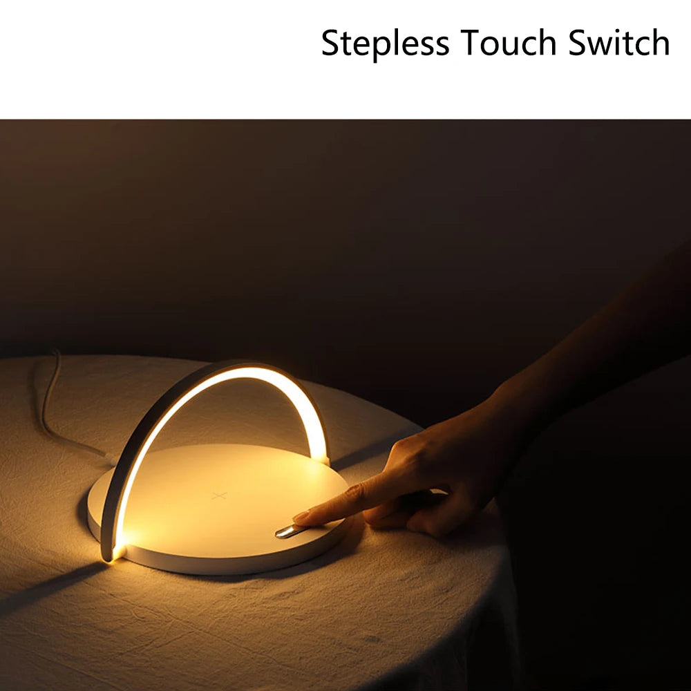 Qi-Enabled Charger Lamp