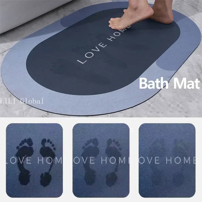 Quick-Dry Bathroom Mat